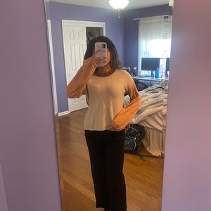 NWOT madewell colorblock sweater